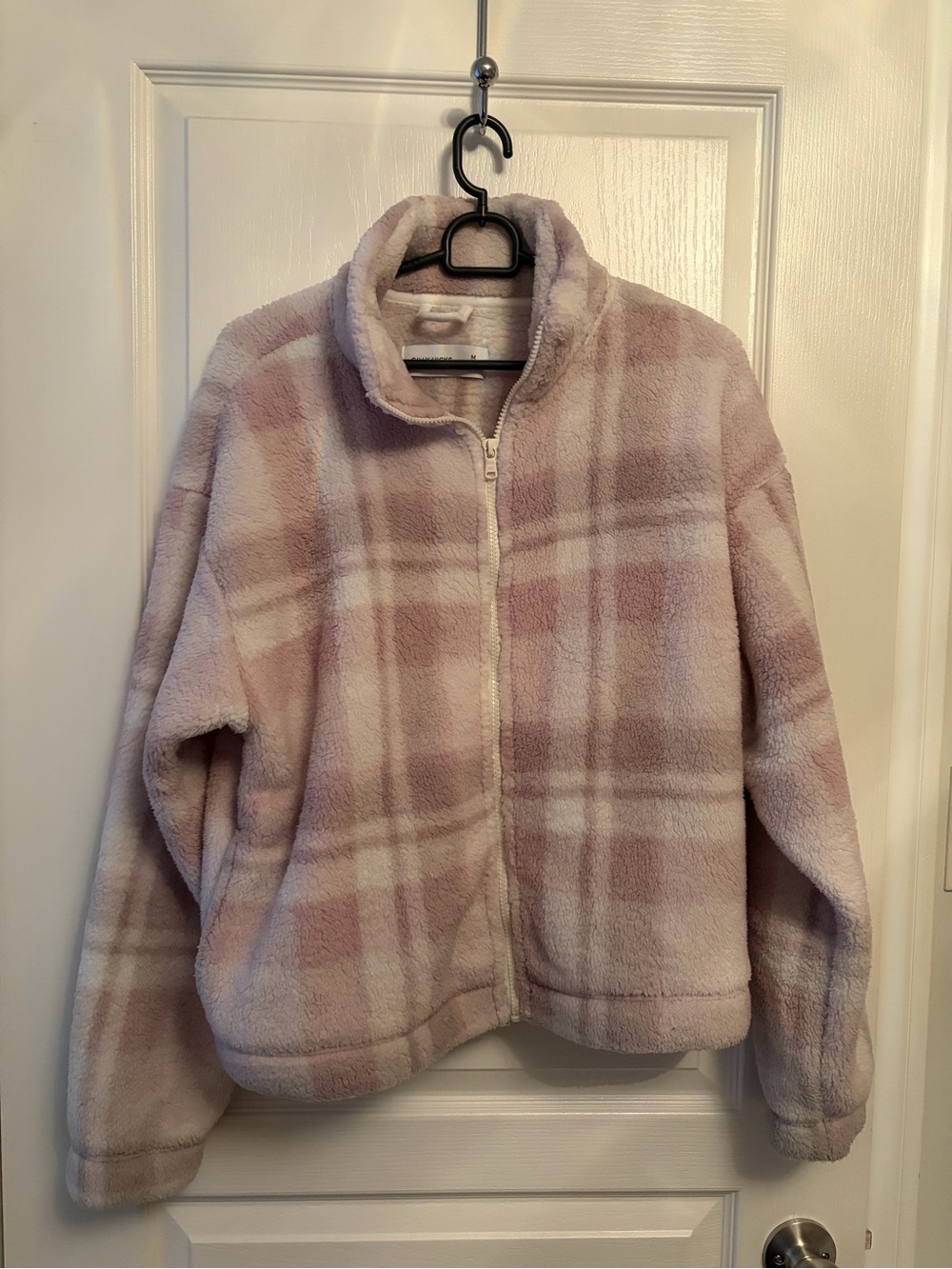 Hollister Gilly Hicks medium sherpa jacket pink